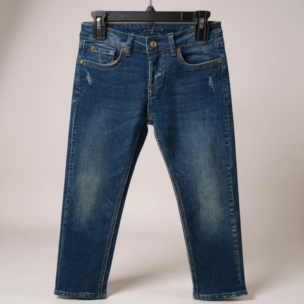 7 for all Mankind Girls Josefina Skinny Boyfriend Jeans Size 7